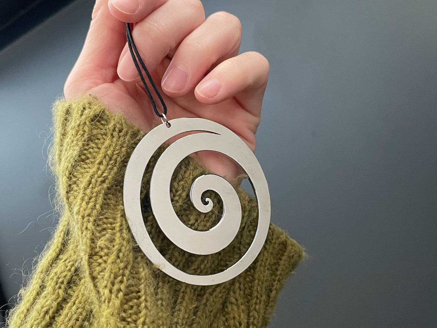collana spirale interna